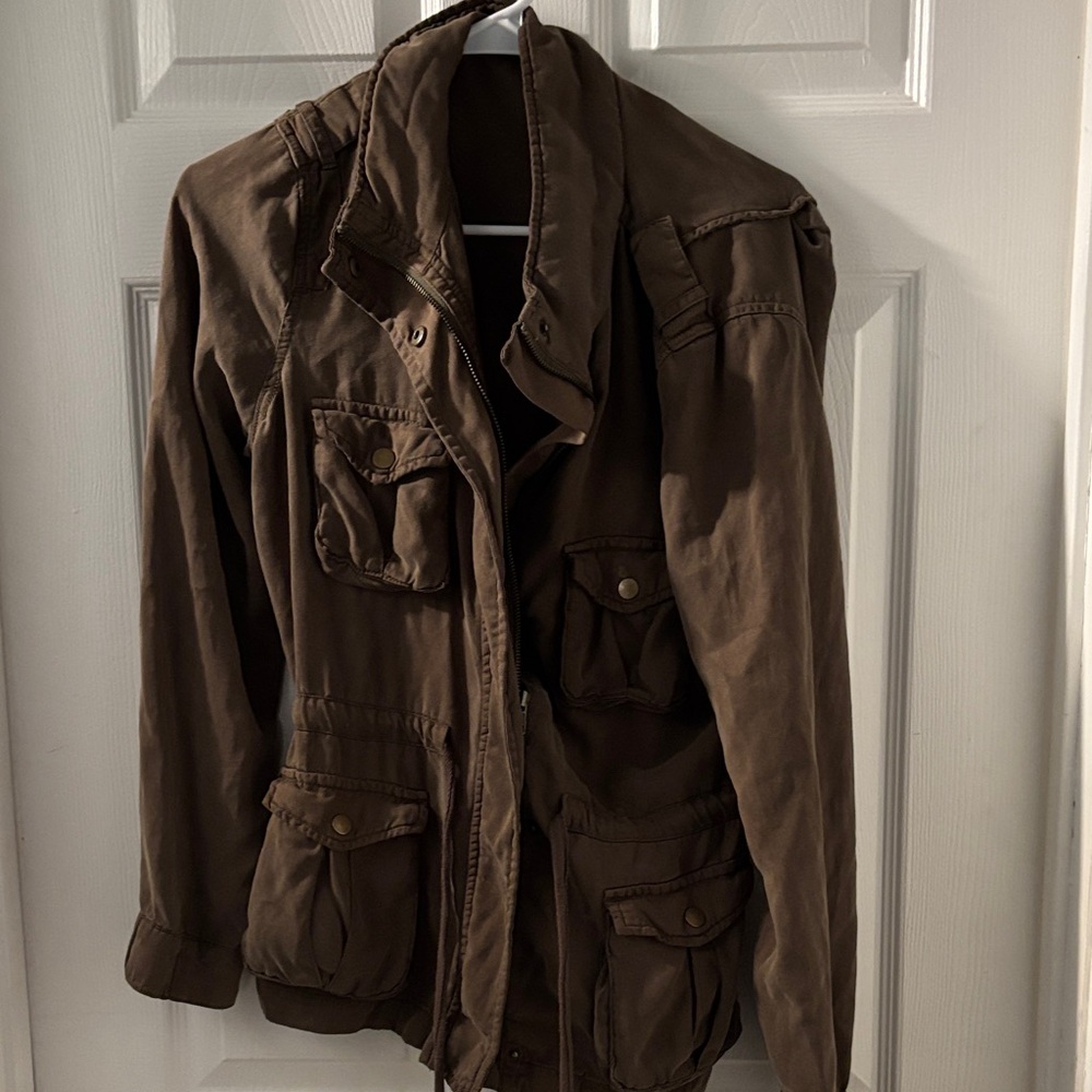 Maison Jules Brown Utility Jacket